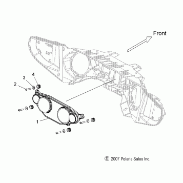ELECTRICAL, INSTRUMENT CLUSTER - V15SW36 ALL OPTIONS (49VICINST08VN)
