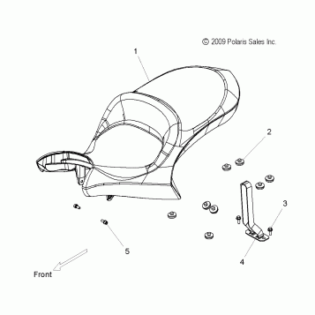 BODY, SEAT - V10DB36DA/EB36DA ALL OPTIONS (49VICSEAT10CC)