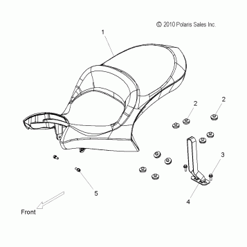 BODY, SEAT - V16DA36 ALL OPTIONS (49VICSEAT11CC)