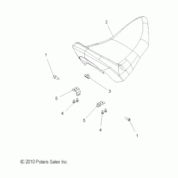 BODY, SEAT - V15WB36/WW36 ALL OPTIONS (49VICSEAT12HB)