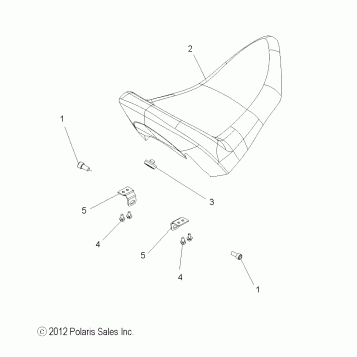 BODY, SEAT - V16GB36 ALL OPTIONS (49VICSEAT13VGS)