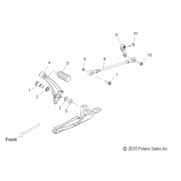 DRIVE TRAIN, SHIFT LINKAGE - V14RB36 ALL OPTIONS (49VICSHIFTLINK11KP)
