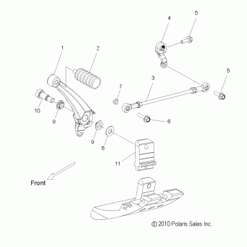 DRIVE TRAIN, SHIFT LINKAGE - V15SW36 ALL OPTIONS (49VICSHIFTLINK11VN)