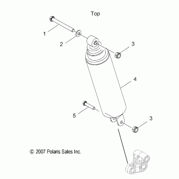 SUSPENSION, SHOCK - V08BC26/XB26 ALL OPTIONS (49VICSHOCK08VEGAS)
