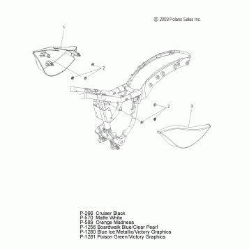 BODY, SIDE COVER - V10HB36DD/HS36DC/BB26DA ALL OPTIONS (49VICSIDECVR10HMR)