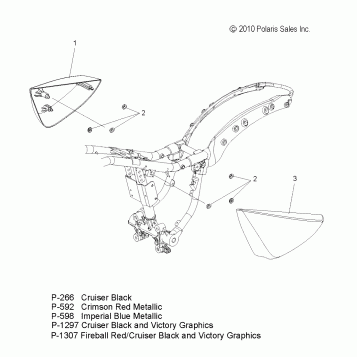 BODY, SIDE COVER - V11GA36/GB36/GC36 ALL OPTIONS (49VICSIDECVR11VGS)