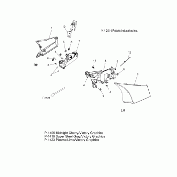 BODY, SIDE COVER - V15UW/YW/ZW36 ALL OPTIONS (800007)