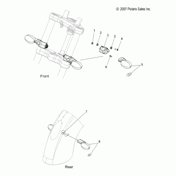 ELECTRICAL, TURN SIGNALS - V08CB26/CD26/PB26 ALL OPTIONS (49VICSIGNAL08KING)