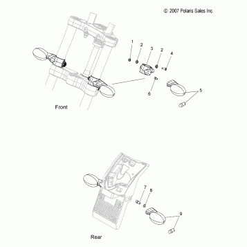 ELECTRICAL, TURN SIGNALS - V10AB26/LB26 ALL OPTIONS (49VICSIGNAL08VEGAS)