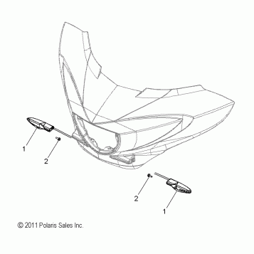 ELECTRICAL, TURN SIGNAL, FRONT - V16DA36 ALL OPTIONS (49VICSIGNAL12CC)