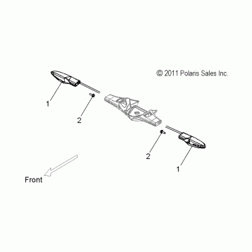 ELECTRICAL, TURN SIGNAL, FRONT - V12BW36/EW36 ALL OPTIONS (49VICSIGNAL12CR)