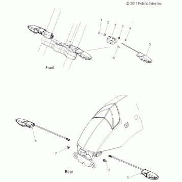 ELECTRICAL, TURN SIGNALS - V14MB36 ALL OPTIONS (49VICSIGNAL13S)