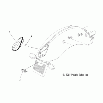 ELECTRICAL, TAILLIGHT and LICENSE PLATE LIGHT - V08AB26/GB26/LB26 ALL OPTIONS (49VICTAILLIGHT08VEGAS)
