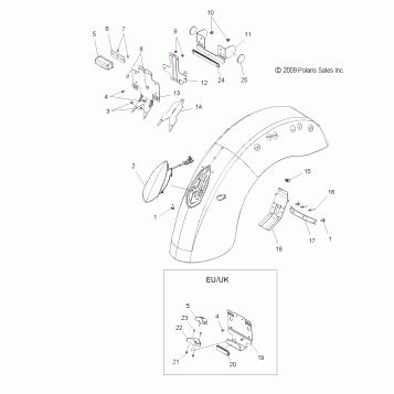 ELECTRICAL, TAILLIGHT and LICENSE PLATE LIGHT - V10CB26/PB26 ALL OPTIONS (49VICTAILLIGHT10KP)