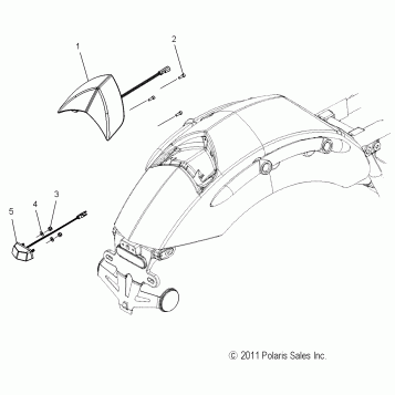 ELECTRICAL, TAILLIGHT and LICENSE PLATE LIGHT - V14MB36 ALL OPTIONS (49VICTAILLIGHT13S)