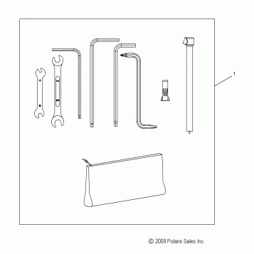 TOOLS, TOOL KIT - V10DB36DA/EB36DA ALL OPTIONS (49VICTOOL10CC)