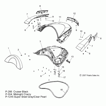 BODY, TRUNK LID ASM. - V08SB36/SD36 ALL OPTIONS (49VICTRUNK08VN)