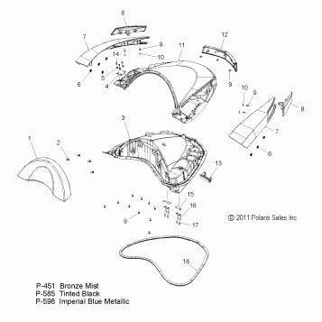 BODY, TRUNK LID ASM. - V12SW36/AW36 ALL OPTIONS (49VICTRUNK12VN)