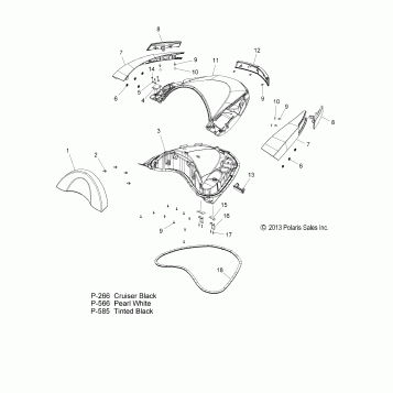 BODY, TRUNK LID ASM. - V14SW36 ALL OPTIONS (49VICTRUNK14VN)