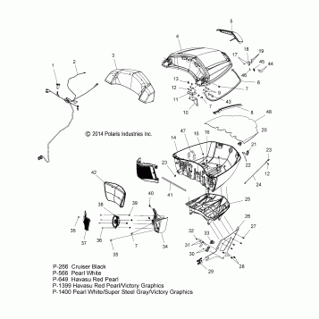 BODY, TRUNK ASM. - V15TW36 ALL OPTIONS (49VICTRUNK15CCT)