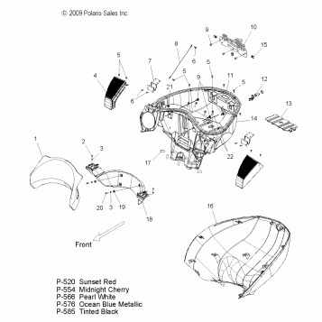 BODY, TRUNK BASE - V10SD36/SC36/VB36 ALL OPTIONS (49VICTRUNKBASE10VN)