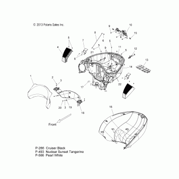 BODY, TRUNK BASE - V14SW36 ALL OPTIONS (49VICTRUNKBASE14VN)