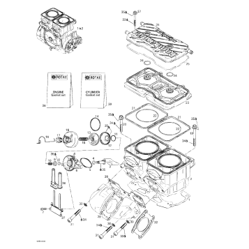 01- Cylinder, Exhaust Manifold