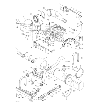 01- Engine Support And Muffler