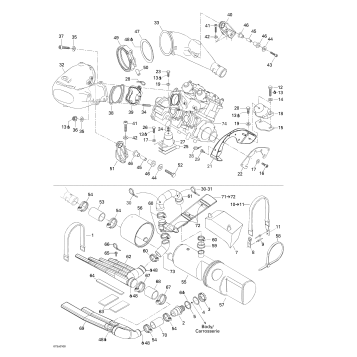 01- Engine Support And Muffler