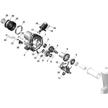 01- Rotax - IDF Gearbox