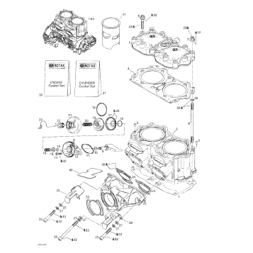 01- Cylinder, Exhaust Manifold