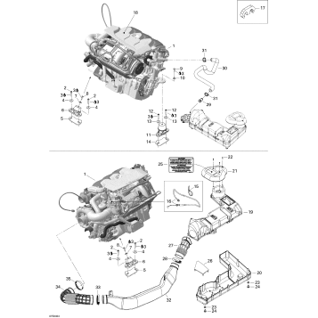 01- Engine Support And Air Intake