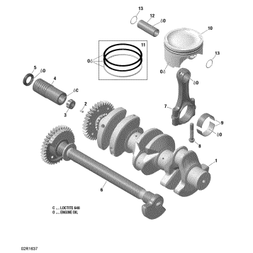 01- Crankshaft, Pistons And Balance Shaft - 300