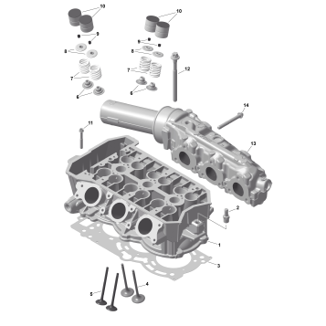 01- ROTAX - Cylinder Head