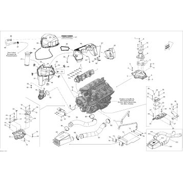 01- Engine And Air Intake Silencer
