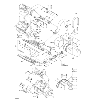 01- Engine Support And Muffler
