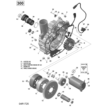 03- PTO Cover And Magneto - 300