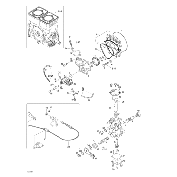 02- Oil Injection System, Oil Pump, Rotary Valve