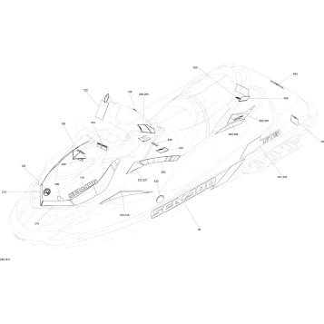 09- Decals GTS - 900 HO ACE