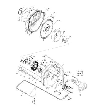 03- Magneto, Oil Pump