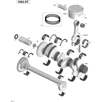 01- Crankshaft, Pistons And Balance Shaft