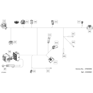 02- Electric - Main Harness - 278003892