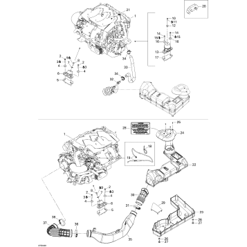01- Engine Support And Air Intake