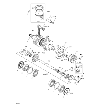01- Crankshaft And Pistons