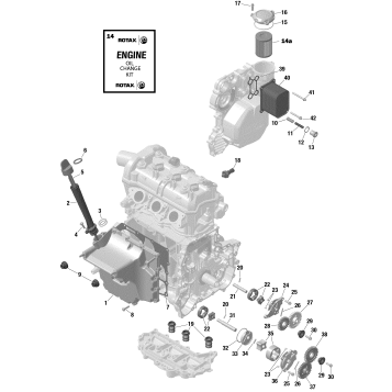 01- Rotax - Engine Lubrication / Built from Nov 6 2020