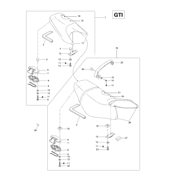 09- Seat And Engine Cover (GTI)