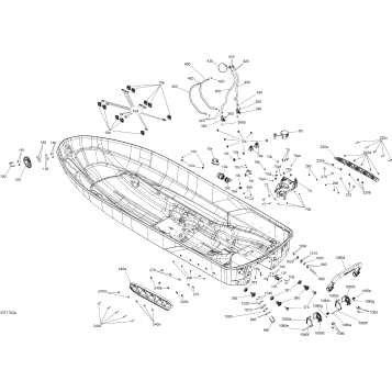 09- Hull - Model with Suspension
