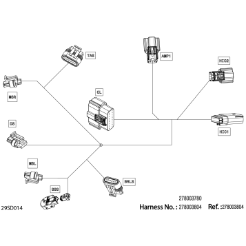 08- Electric - Steering Wiring Harness - 278004324
