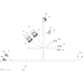 10- Electrical Harness Weedless