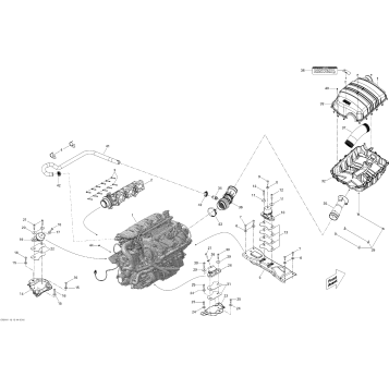 01- Engine And Air Intake Silencer